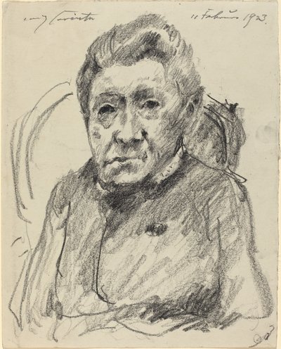 paní. Hedvika Berendová od Lovis Corinth