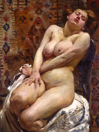 Nana, ženský akt od Lovis Corinth