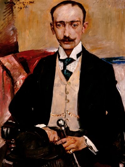 Portrét Dr. Karla Schwarze  od Lovis Corinth
