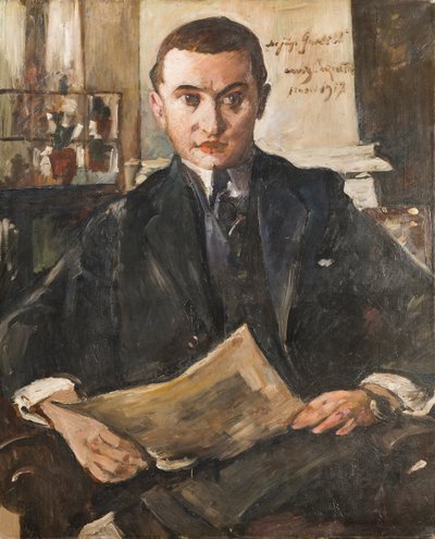Portrét Wolfganga Gurlitta, 1917. od Lovis Corinth