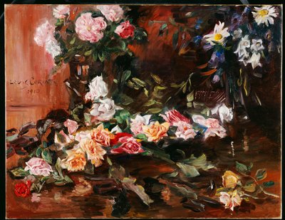 Růže, 1910 od Lovis Corinth