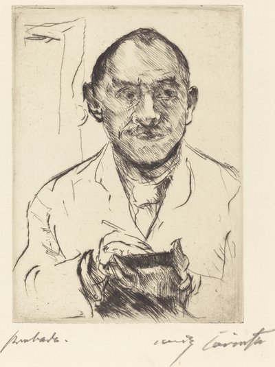 Autoportrét (Autoportrét) od Lovis Corinth