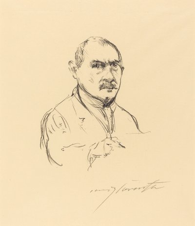 Autoportrét (Autoportrét) od Lovis Corinth