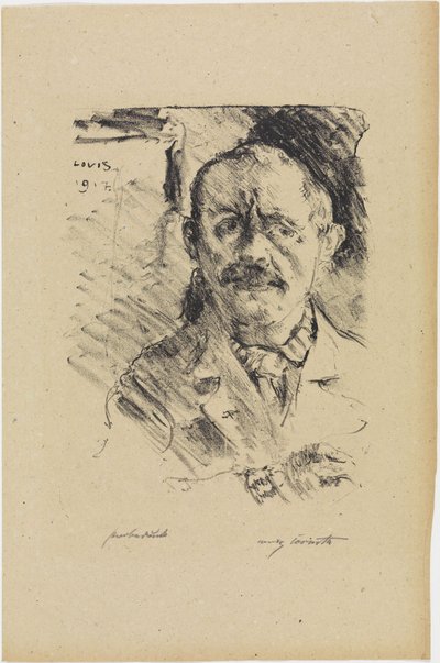 Autoportrét od Lovis Corinth