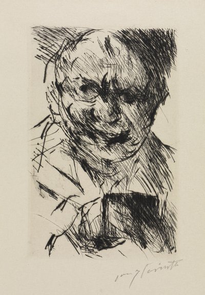 Autoportrét, 1923 od Lovis Corinth