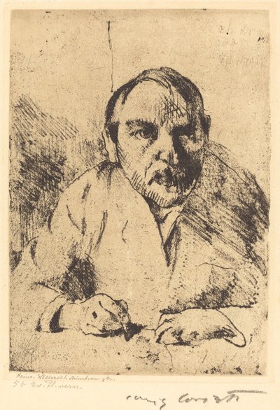 Autoportrét, 1912. od Lovis Corinth