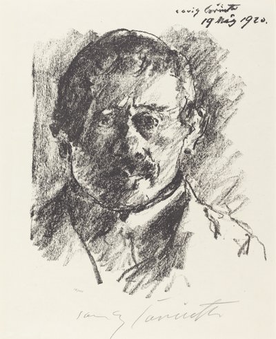 Autoportrét, 1920. od Lovis Corinth