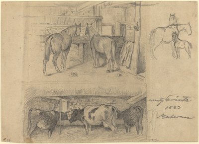 Stodola od Lovis Corinth