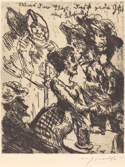 Jaký blesk! To je gustel blasewitze Co to je! Je to Gustel od Blasewitze, 1923. od Lovis Corinth
