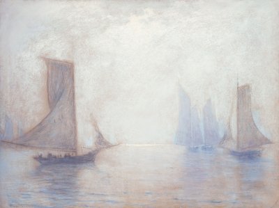 Modré plachty od Lowell Birge Harrison