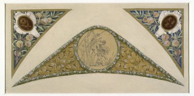 Skizze für die Festtreppe im Pariser Rathaus: Skorpion, ca. 1888 -1898 von Luc-Oliver Merson