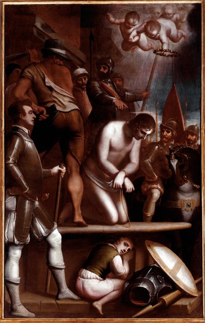Uložení svatého Jiří (malba od Luca Cambiaso