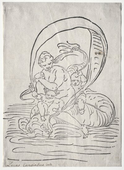 Triumf Amphitrite od Luca Cambiaso
