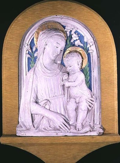 Madonna s dítětem od Luca Della Robbia