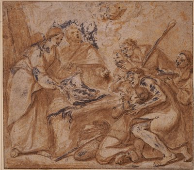Klanění pastýřů od Luca Giordano