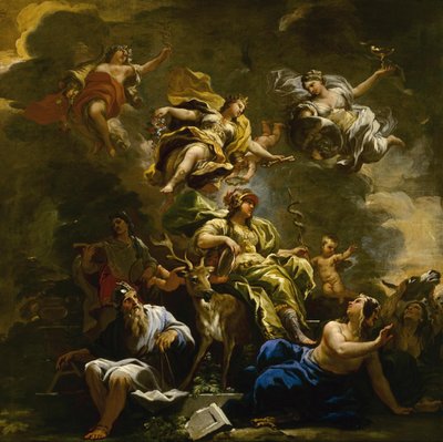 Alegorie opatrnosti od Luca Giordano