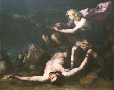 Apollo a Marsyas od Luca Giordano