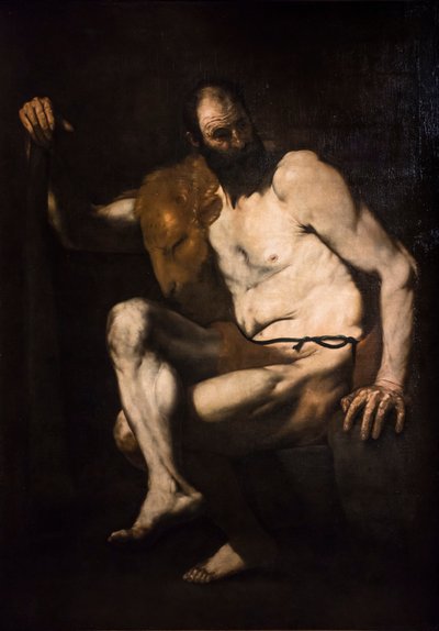 Herkules v klidu od Luca Giordano