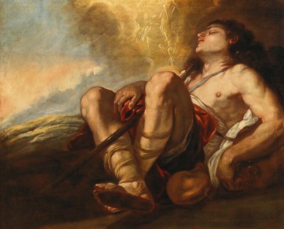 Jakubův sen, počátek 50. let 17. století. od Luca Giordano