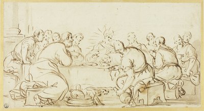 Poslední večeře od Luca Giordano