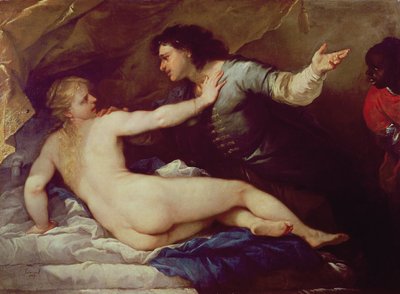 Lucretia a Tarquin od Luca Giordano