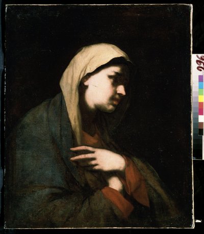 ""Marie Madeleine"" Peinture de Luca Giordano (1632-1705) 17eme siecle Muzeum umění Michaila Krošitského, Sevastopol (Sebastopol) Ukrajina od Luca Giordano