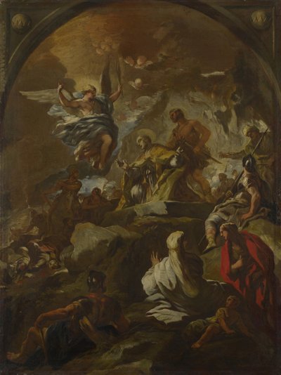 Umučení svatého Januaria, cca 1690. od Luca Giordano