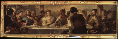 "Svatba v Káně"" (Zázrak z Kány) Obraz Lucy Giordana (1632-1705) Puškinovo muzeum, Moskva od Luca Giordano