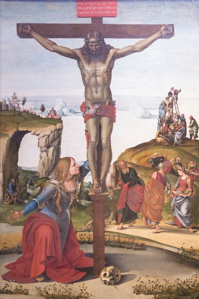 Ukřižování s Máří Magdalénou od Luca Signorelli