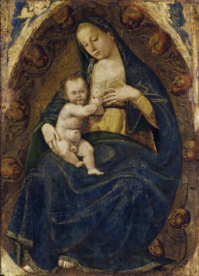 Kojící Madonna, c. 1482-1485. od Luca Signorelli