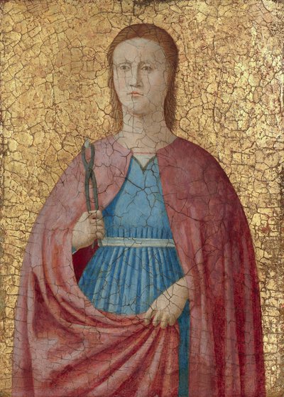 Santa Apollonia, asi 1468-69 (tempera a zlato na desce) od Luca Signorelli