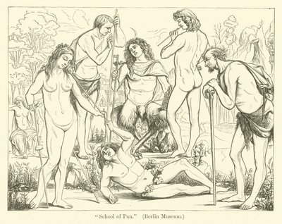 School of Pan (rytina) od Luca Signorelli