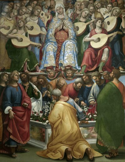 Nanebevzetí Panny Marie, 1519-1520. od Luca Signorelli