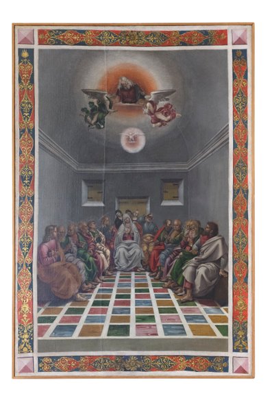 Sestoupení Ducha svatého od Luca Signorelli