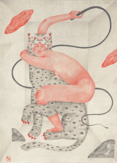 Surrealistické kočičí objetí od Luca di Napoli