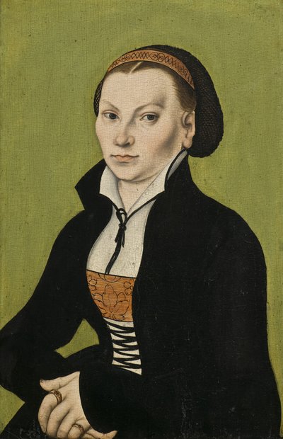 Catharina von Bora, 1527 od Lucas Cranach the Elder