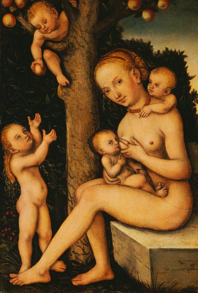 Charita od Lucas Cranach