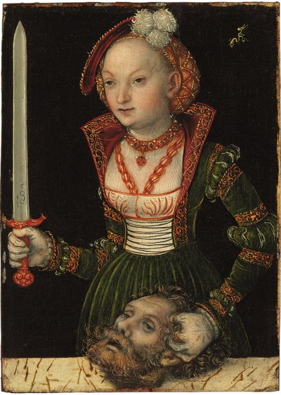 Judith a Holofernes od Lucas Cranach