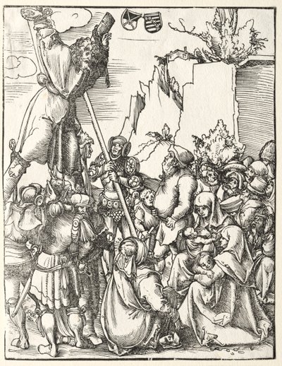 Umučení svatého Ondřeje od Lucas Cranach