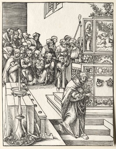 Umučení svatého Jana od Lucas Cranach