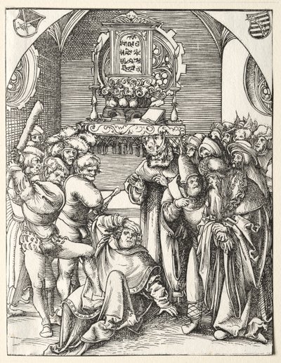 Umučení svatého Jidáše Tadeáše od Lucas Cranach