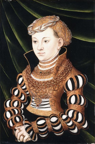 Portrét princezny Margaret Saské od Lucas Cranach