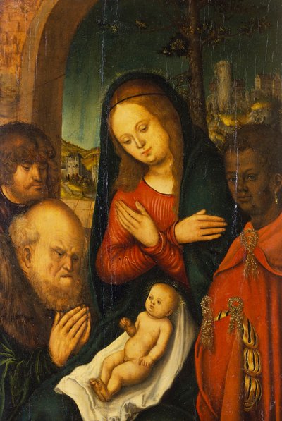 Klanění králů od Lucas Cranach