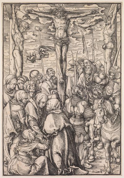 Umučení: Ukřižování od Lucas Cranach