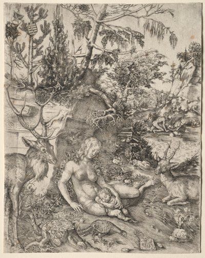 Pokání svatého Jana Zlatoústého od Lucas Cranach