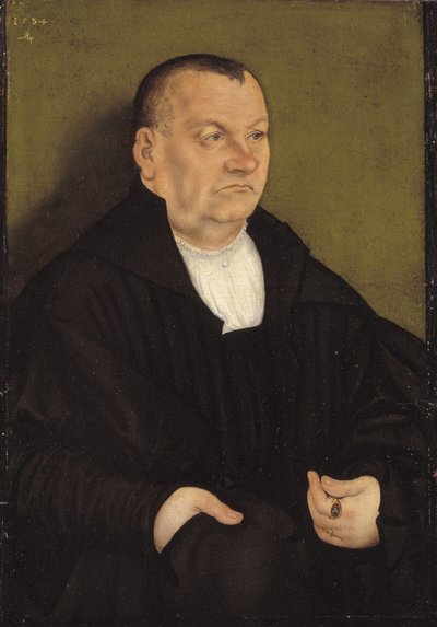 Portrét muže od Lucas Cranach d.Æ.