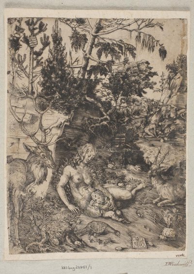 Pokání svatého Jana Zlatoústého od Lucas Cranach d.Æ.