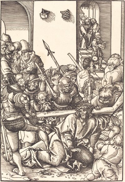 Kristus nesoucí kříž od Lucas Cranach the Elder