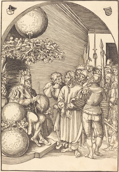 Kristus před Herodem od Lucas Cranach the Elder