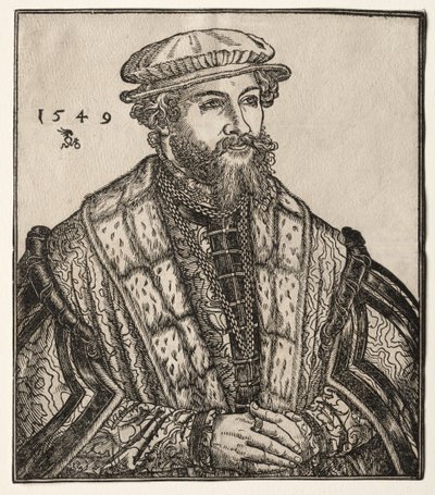 Dr Christian Bridge, 1549. od Lucas Cranach the Elder